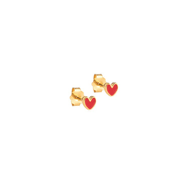 Amore Øreringe - Forgyldt