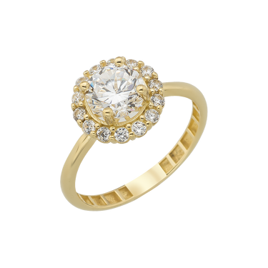 The One Ring - 8 kt. Guld fra Gold Essentials