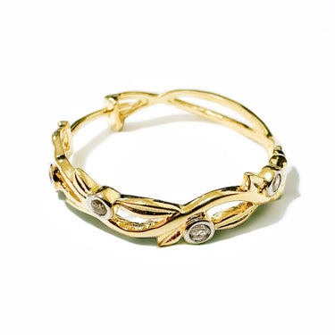 Flower Creoler - Forgyldt fra Lush Lush Jewelry