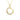 Cirkle Sparkle Halskæde - 8 kt. fra Gold Essentials by Plaza