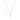 Stone Letter Y Gold Necklace fra Mockberg