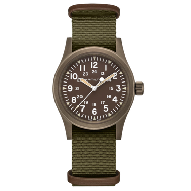 Khaki Field Mechanical H69449961 fra Hamilton