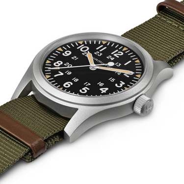 Khaki Field Mechanical H69529933 fra Hamilton