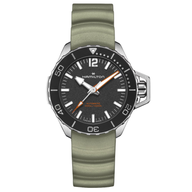 Khaki Navy Frogman Auto H77455331 fra Hamilton