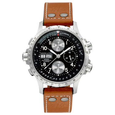 Khaki Aviation X-Wind Day Date Auto Chrono H77616533 fra Hamilton