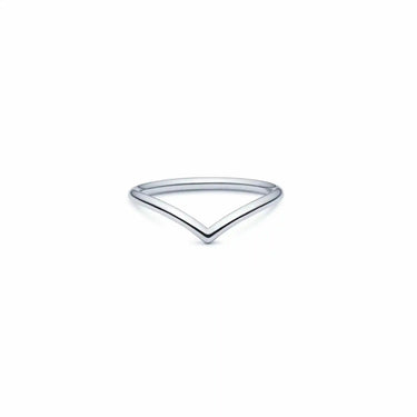 Dash V-Ring -Sølv fra Idfine