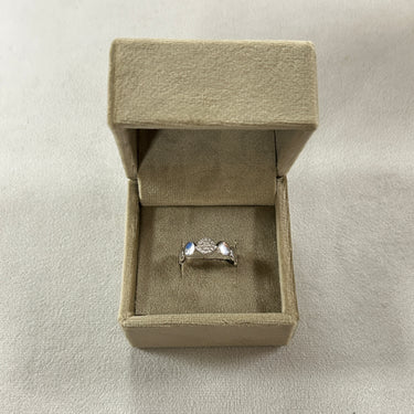 ring syn.zir. Sølv rh.