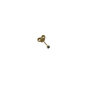 Piercing ørestik m. topaz - 14 kt.