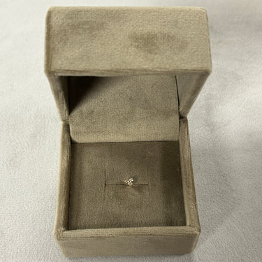 Piercing ørestik m. diamant - 14 kt.