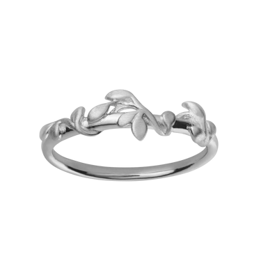 Jungle Ivy Ring - Sølv fra Bybiehl