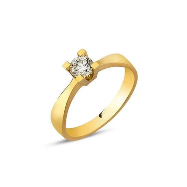 Soitairering med 0,10ct. W/si- 14 kt. fra Nuran