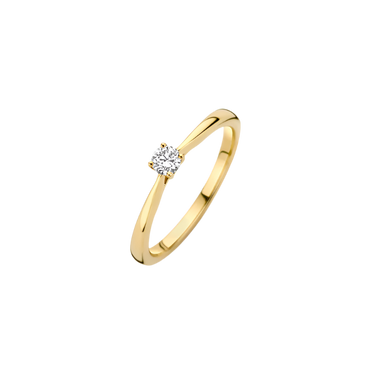 Ring 0,15 ct. - 14 kt. Guld