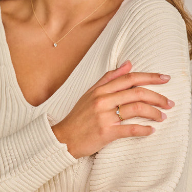 Ring 0,25 ct. - 14 kt. Guld