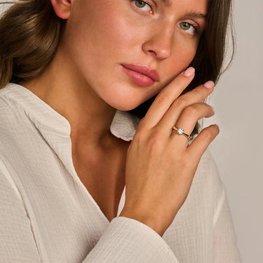 Ring 1,00 ct. - 14 kt. Guld