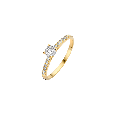 Ring 0,45 ct. - 14 kt. Guld