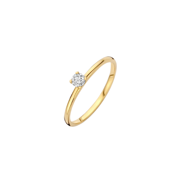 Ring 0,15 ct. - 14 kt. Guld