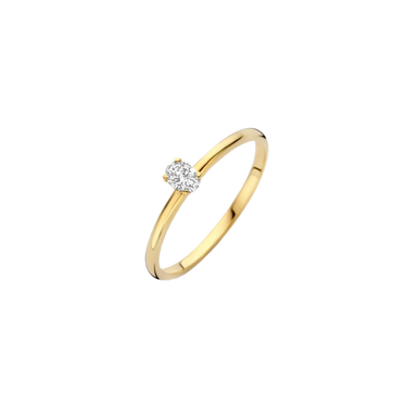 Ring 0,15 ct. - 14 kt. Guld
