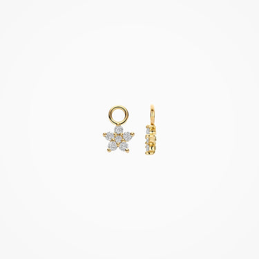 Øreringe 2x 0,1250 ct. - 14 kt. Guld