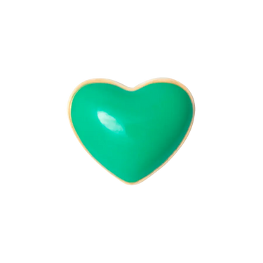 Love U Ørering - Forgyldt Messing fra LULU Copenhagen