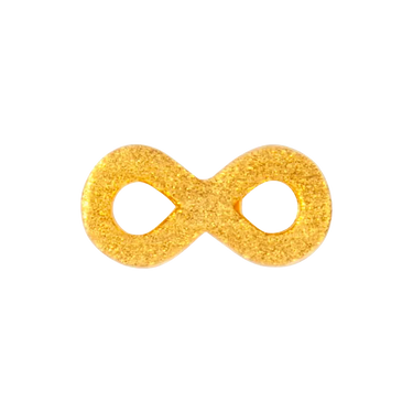 Infinity Ørering - Forgyldt Sølv fra LULU Copenhagen