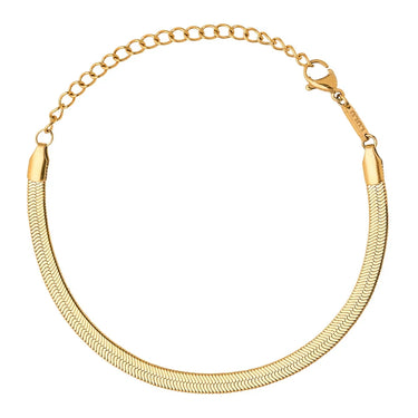 Snake Armbånd - Forgyldt Messing