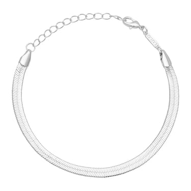 Snake Armbånd - Forsølvet Messing