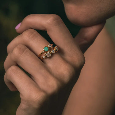 Leonora Ring - Forgyldt fra Izabel Camille