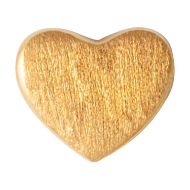 Love U Ørering - Forgyldt Messing