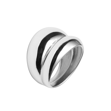 Rebel Double Ring - Stål