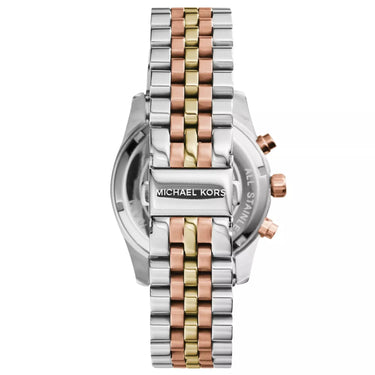 Michael Kors Lexington ur - Sølv/rosa fra Michael Kors Watches