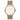 NativeR // 28mm // Gold // Gold Mesh // White Dial fra Nordgreen