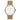 NativeR // 28mm // Gold // Gold Mesh // White Dial fra Nordgreen