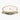 Native 28mm 5-Link - Guld/hvid fra Nordgreen