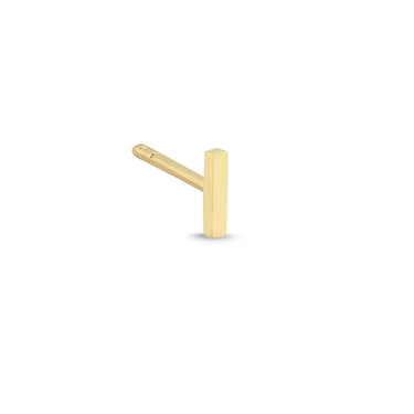 Bogstav Ørestik I - 14 kt. Guld