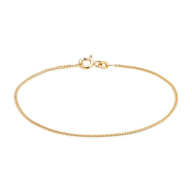 Panser Facet Armbånd 0,65 - 8 kt. Guld fra Gold Essentials by Plaza