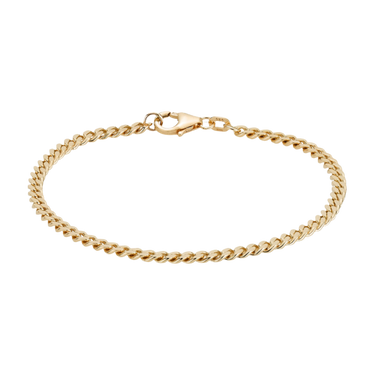 Panser Facet Armbånd 1,05 - 8 kt. Guld fra Gold Essentials by Plaza