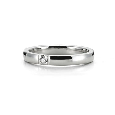 9kt. alliancering i hvg 3x0,03ct.w/si fra Nuran