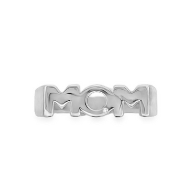 MOM Ring - 14 kt. Hvidguld