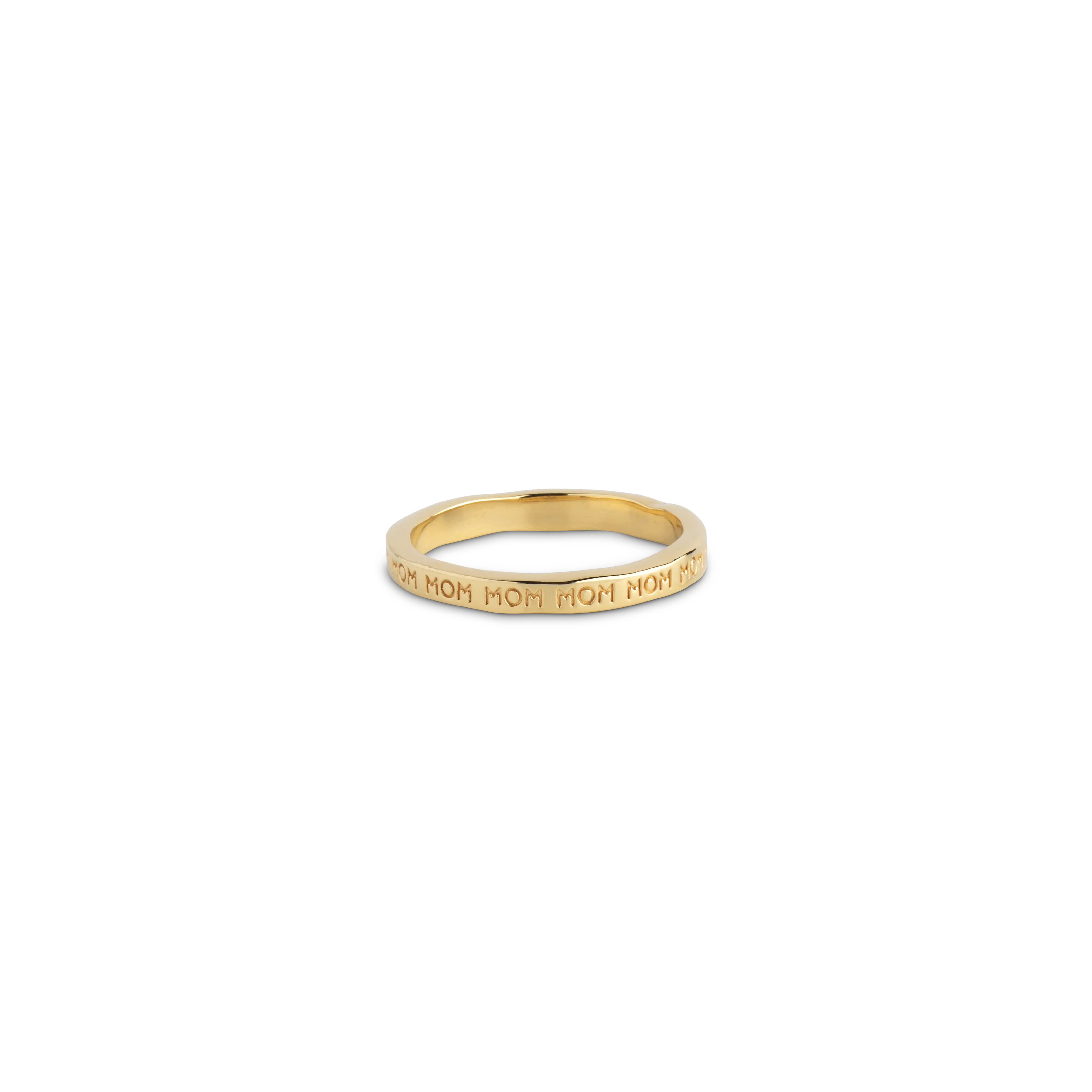 Mom Ring - Forgyldt fra Enamel