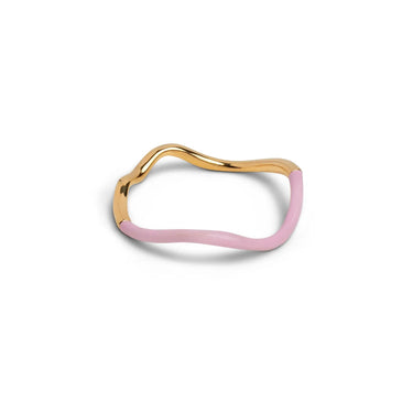 Sway Ring - Forgyldt fra Enamel