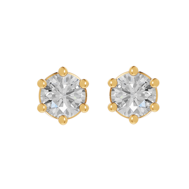 Star 0,20 ct. ørestikker  - 14 kt. Guld