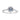 Princess Topas Ring 0,13 ct. - 14 kt. Hvidguld fra Fine Essentials by Plaza