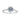 Princess Topas Ring 0,13 ct. - 14 kt. Hvidguld fra Fine Essentials by Plaza