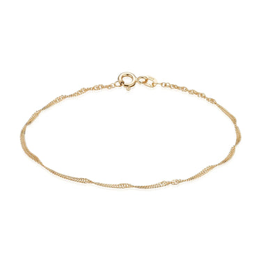 Singapore Armbånd 2,30 - 14 kt. Guld fra Fine Essentials by Plaza