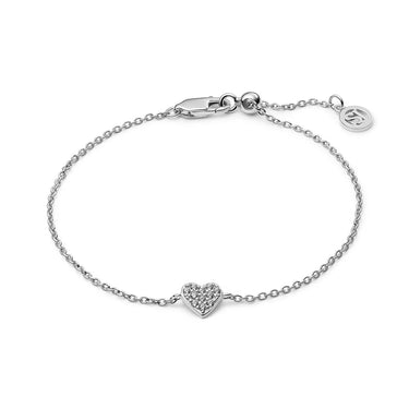 Cuore Armbånd - Sølv
