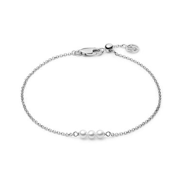Perla Cinque Armbånd - Sølv