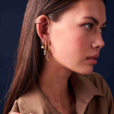 Luna Charm - Forgyldt fra Sif Jakobs Jewellery