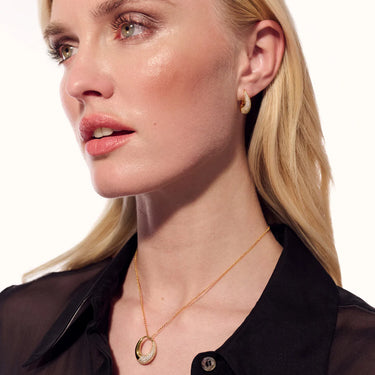 Glorenza Piccolo Øreringe - Forgyldt fra Sif Jakobs Jewellery