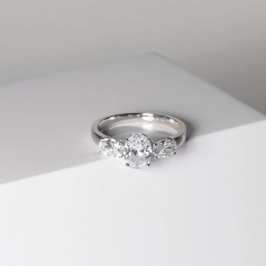 Ellisse Tre Ring - Sølv fra Sif Jakobs Jewellery