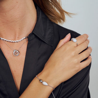 Goccia Piccolo Ring - Sølv